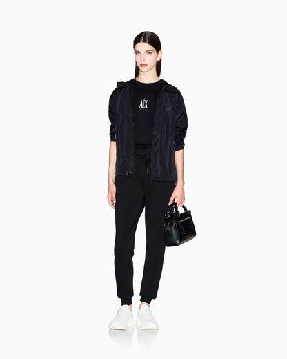 regular fit trousers jersey bonded stretch cotton