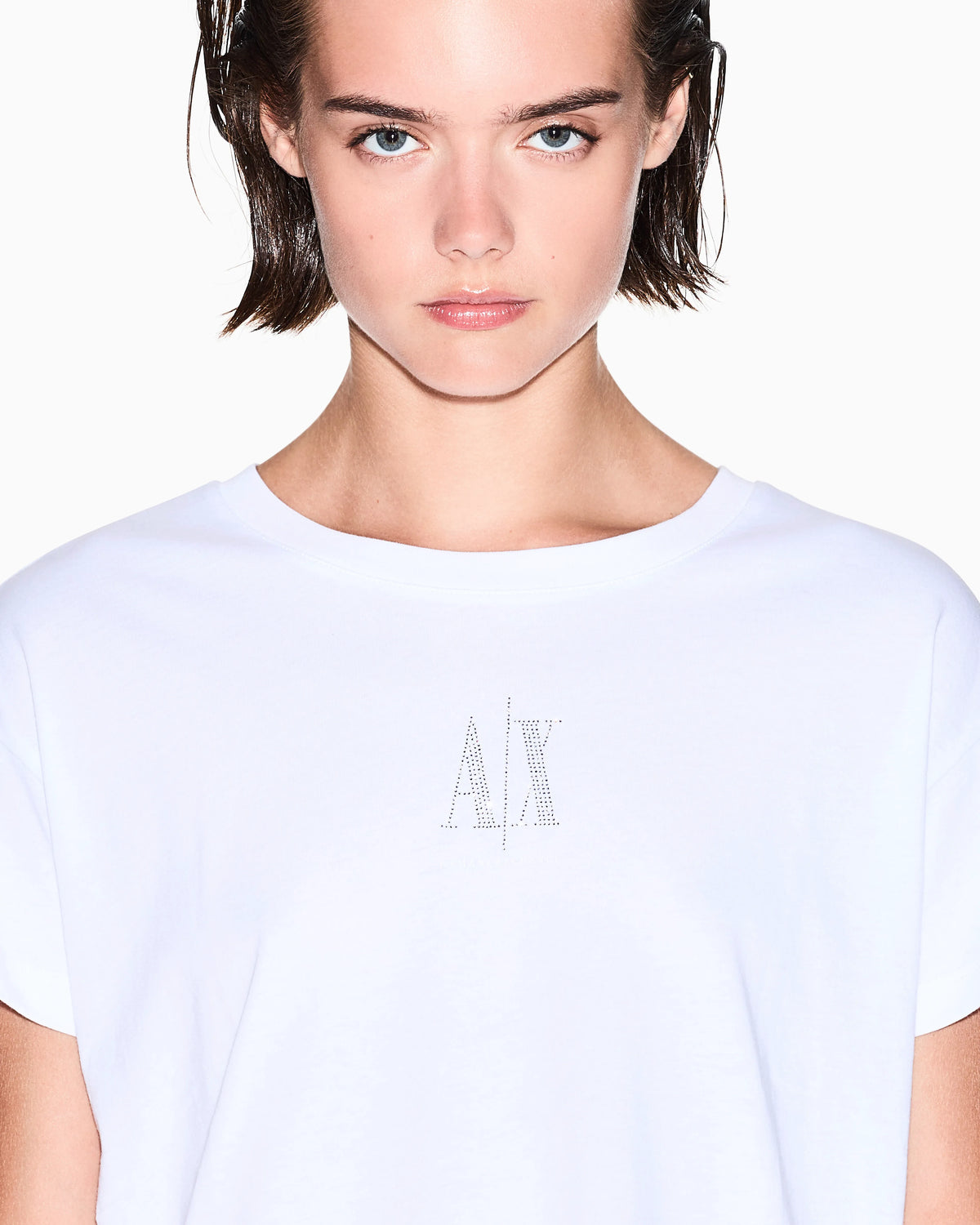 Boyfriend fit t-shirt in cotton jersey with a logo Icon