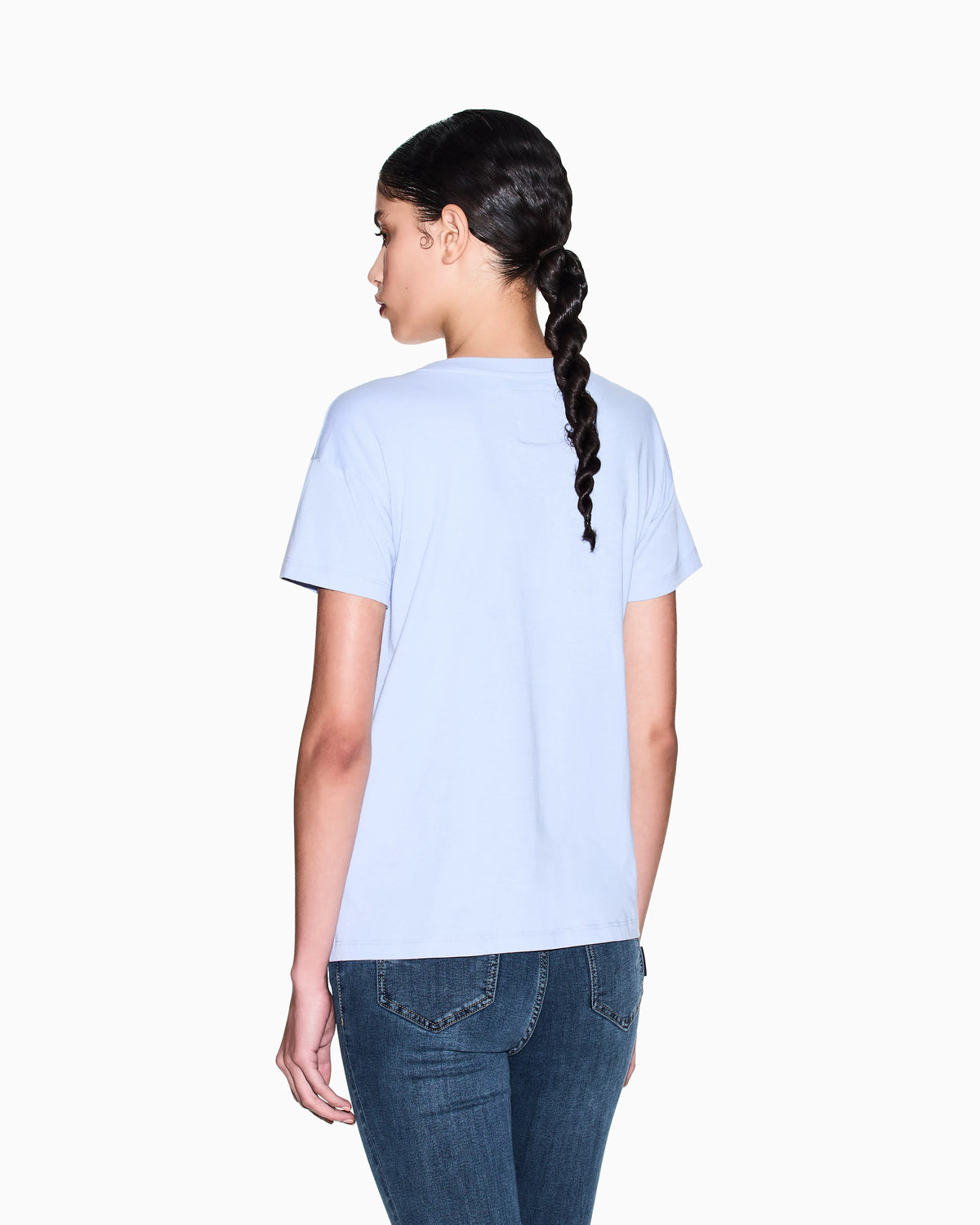 Boyfriend fit t-shirt in cotton jersey with a logo Icon