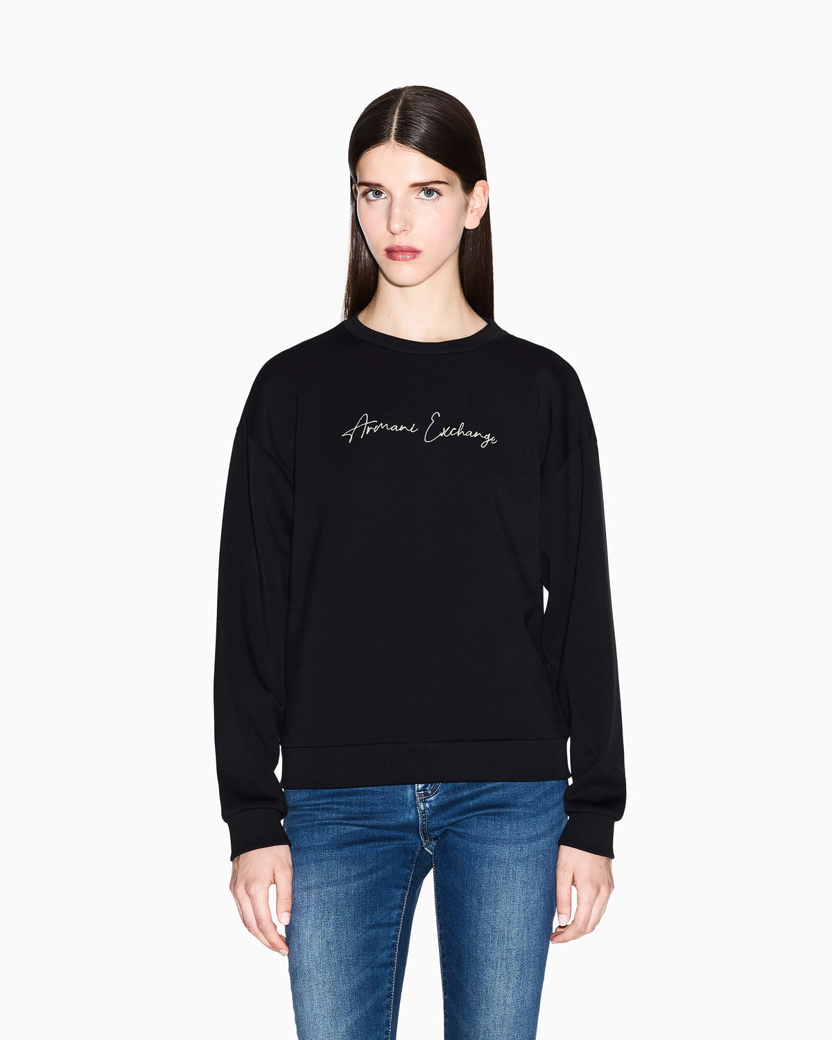 sweatshirt in viscose scuba