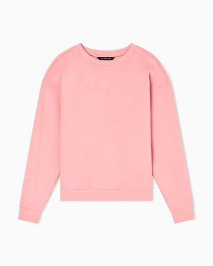 sweatshirt in viscose scuba
