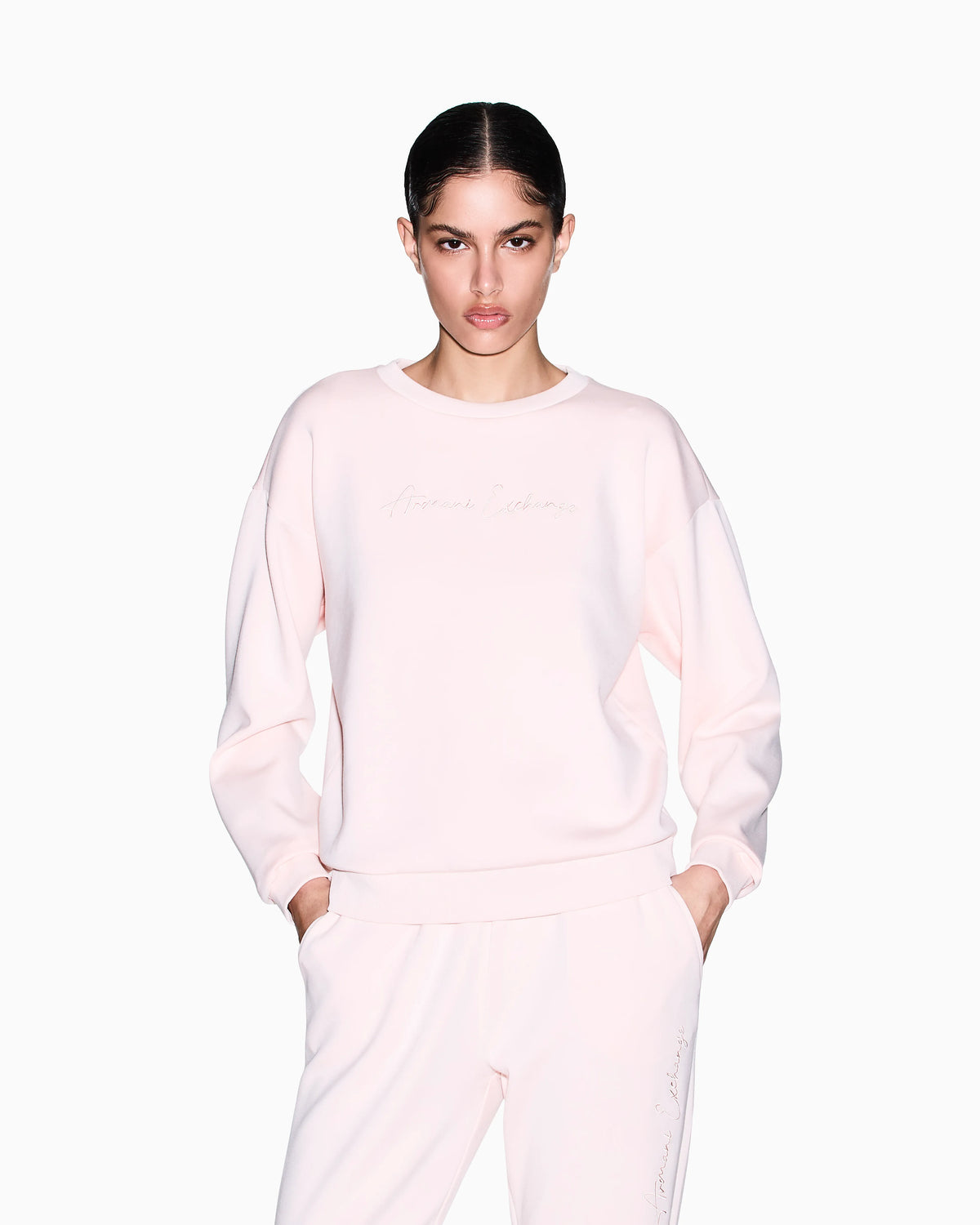 sweatshirt in viscose scuba