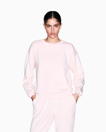 sweatshirt in viscose scuba
