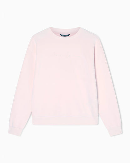 sweatshirt in viscose scuba