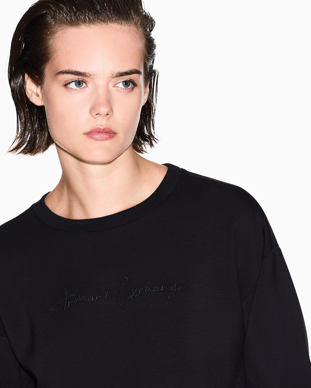 sweatshirt in viscose scuba