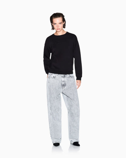 sweatshirt in viscose scuba