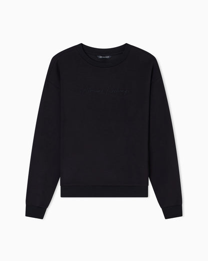 sweatshirt in viscose scuba