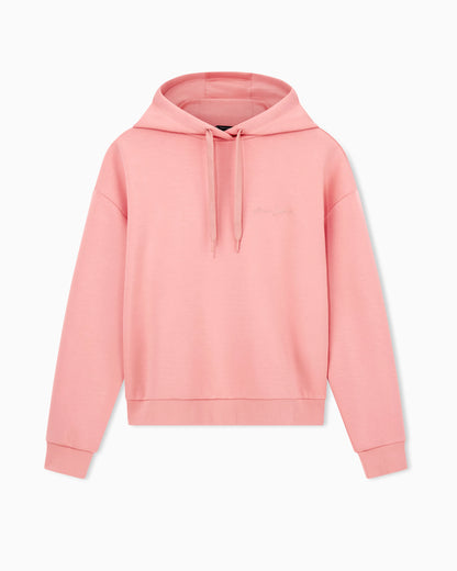 Scuba hoodie with lettering logo