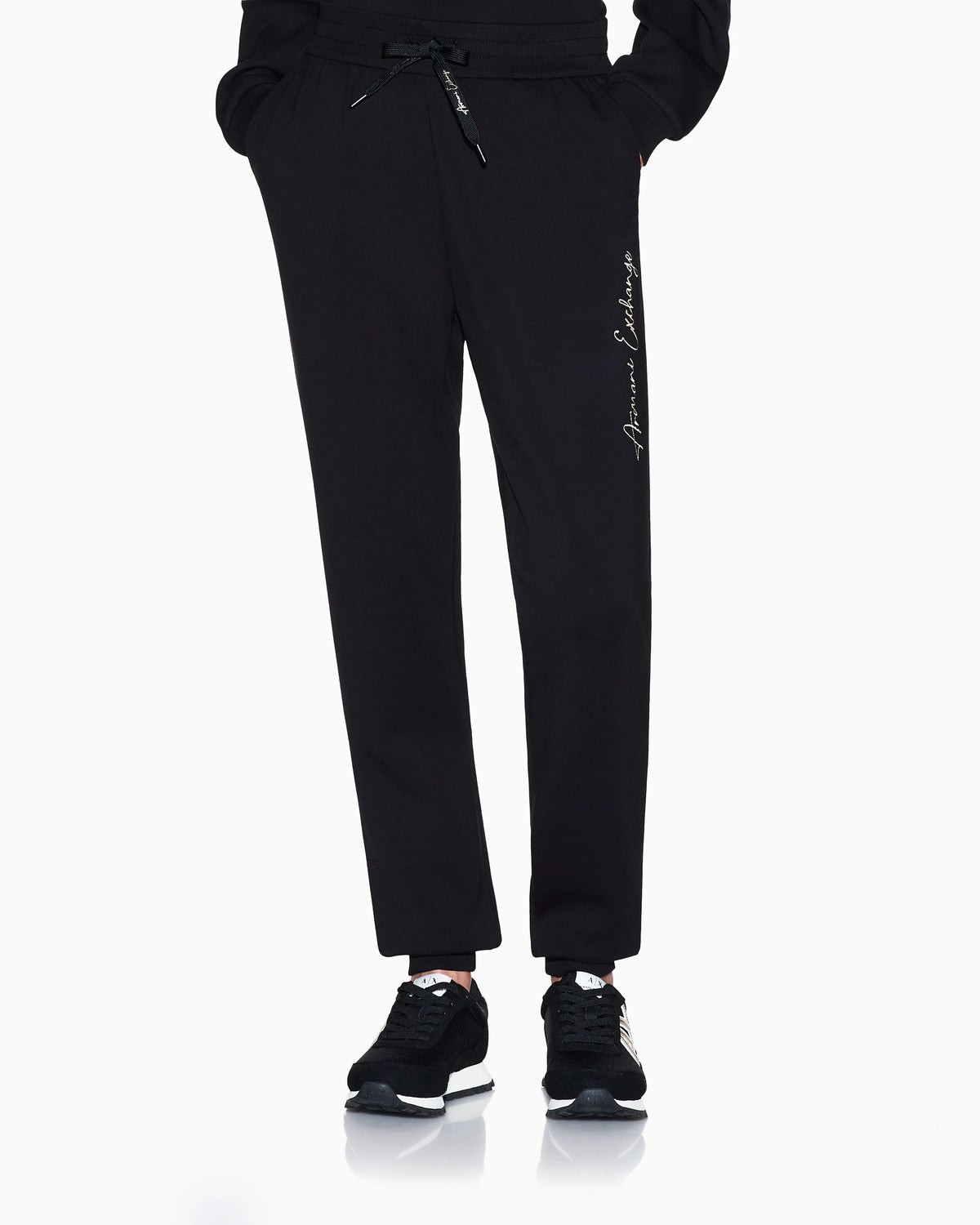 regular fit trousers stretch viscose scuba