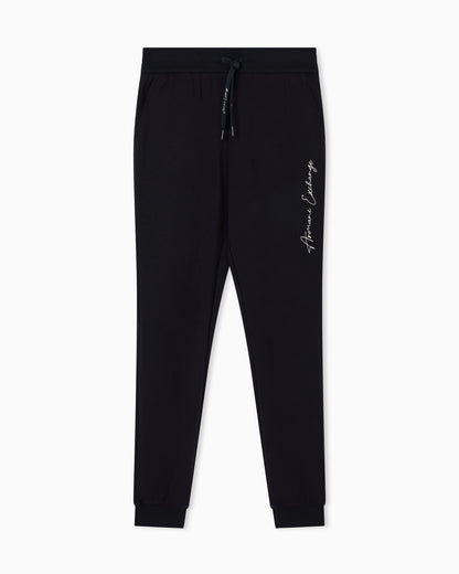 regular fit trousers stretch viscose scuba