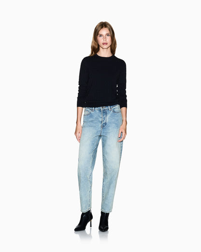 Jacquard sweater with diamond logo in viscose Essential