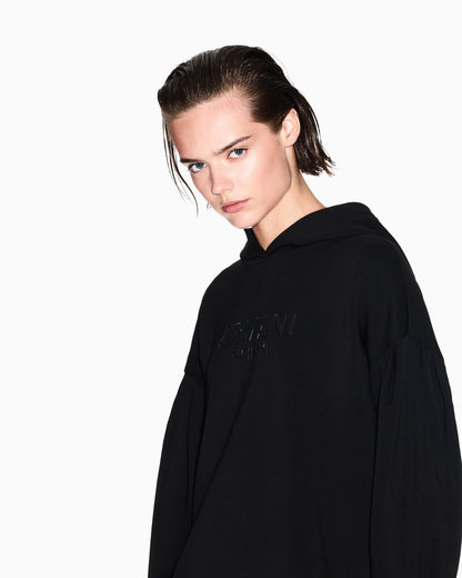 Sweatshirt with wide sleeves