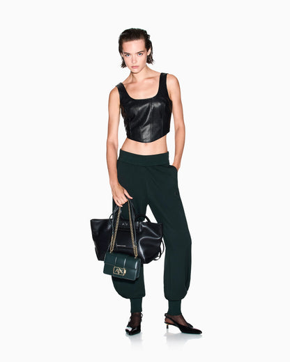 Over Pants with Elastic Hem