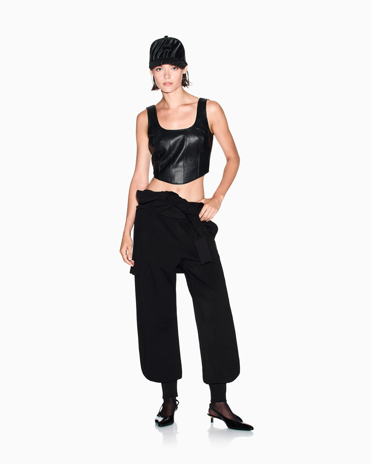 Over Pants with Elastic Hem