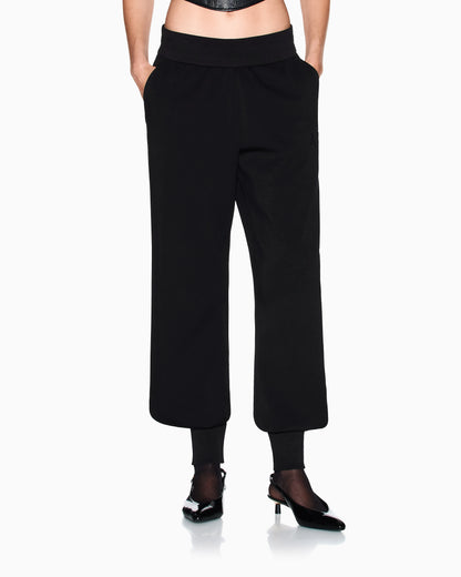 Over Pants with Elastic Hem