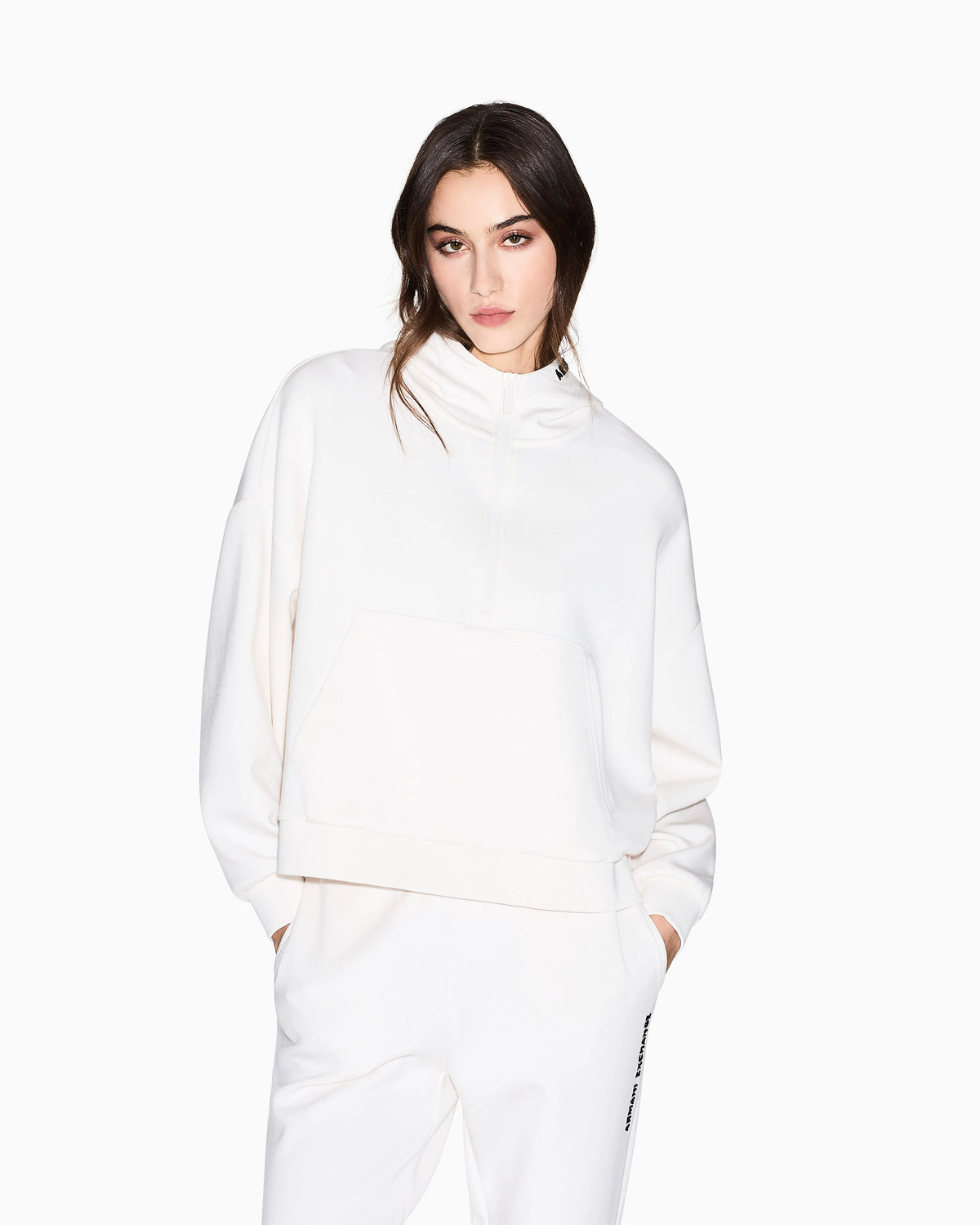 Half zip hoodie