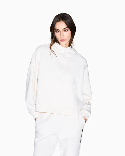 Half zip hoodie