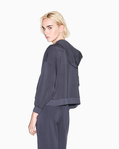 Half zip hoodie
