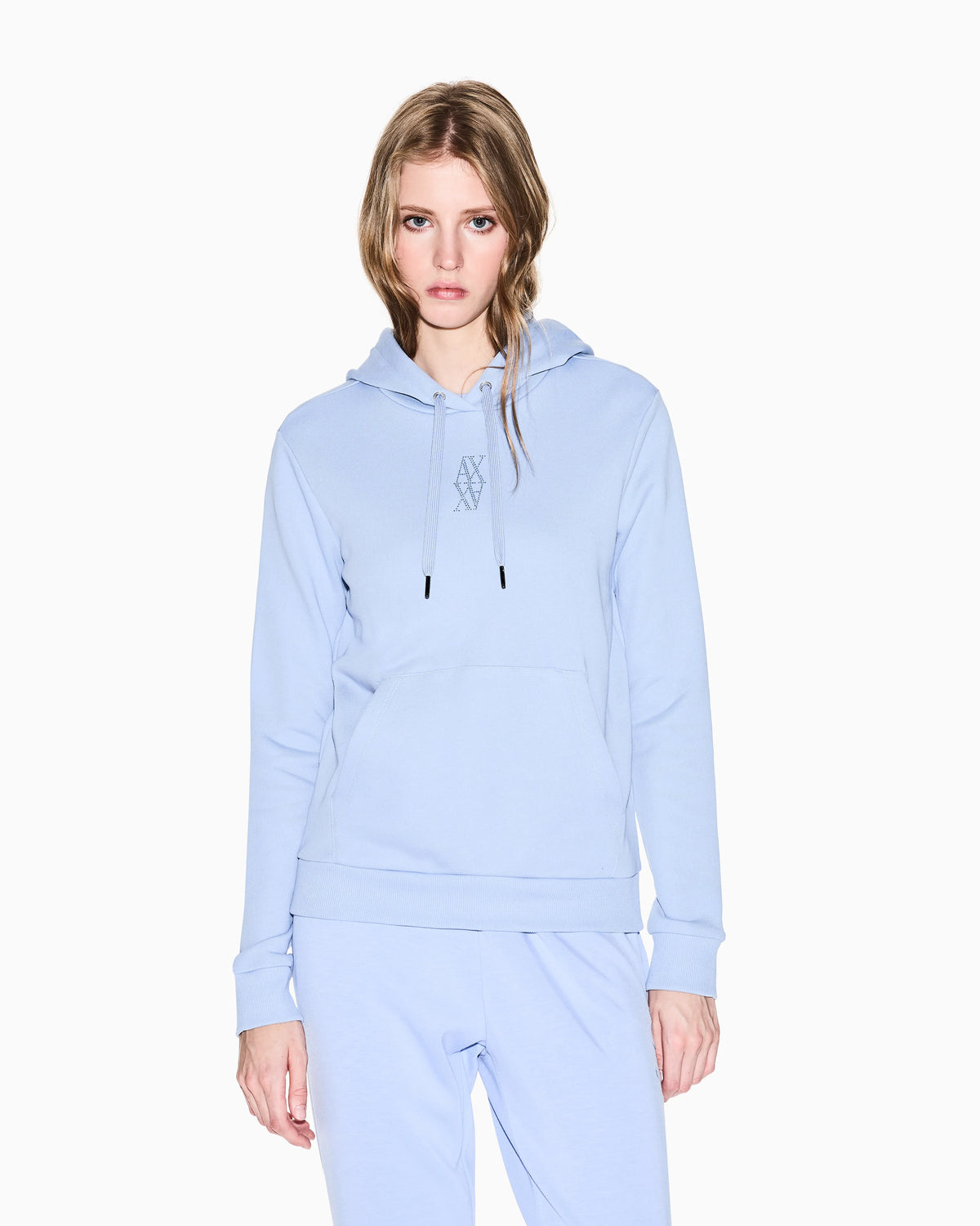 Hoodie with small logo
