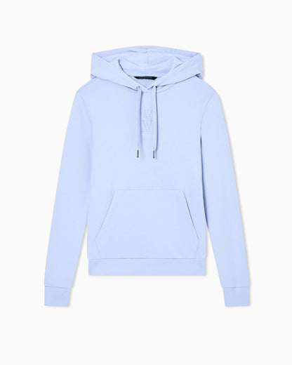 Hoodie with small logo