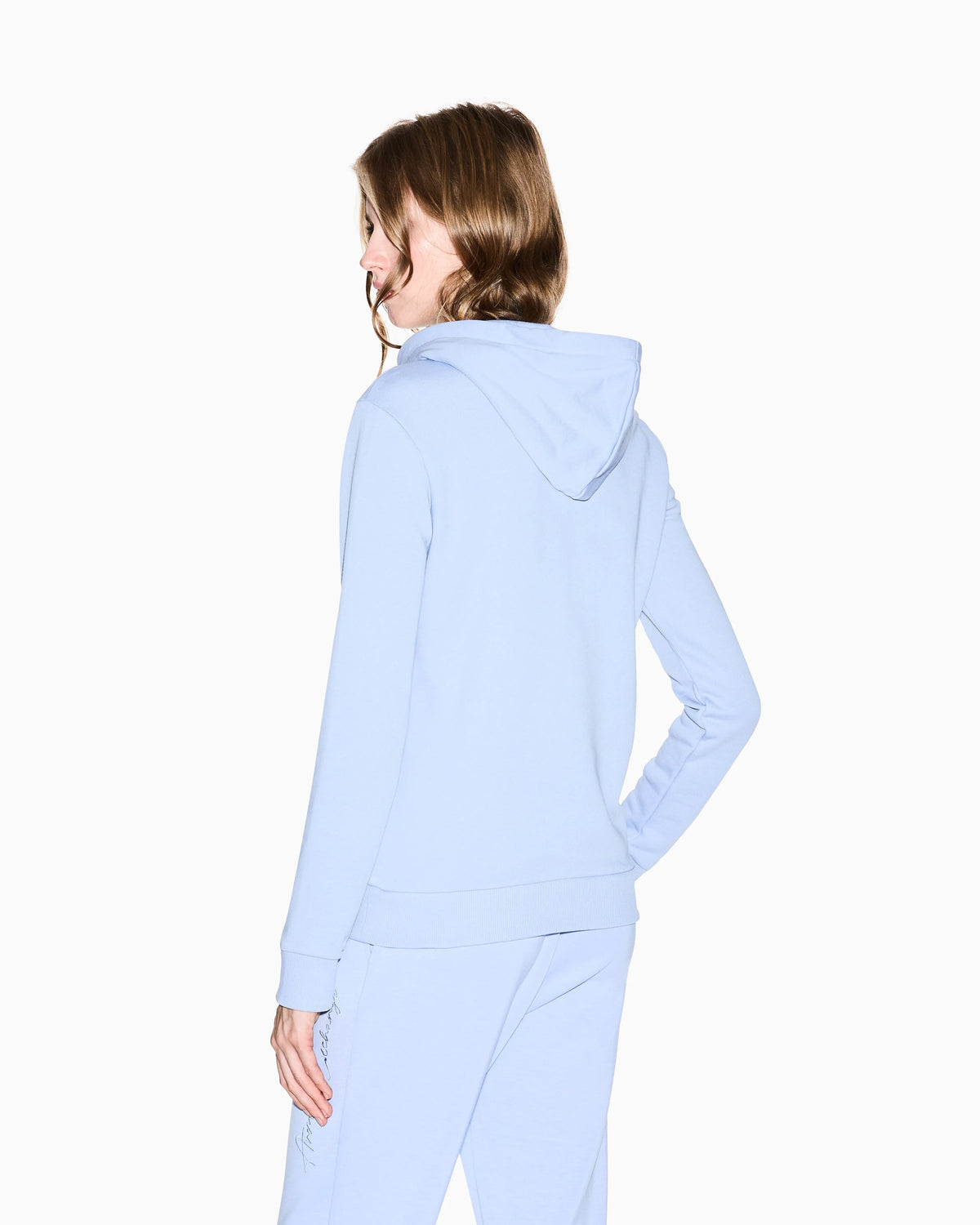 Hoodie with small logo