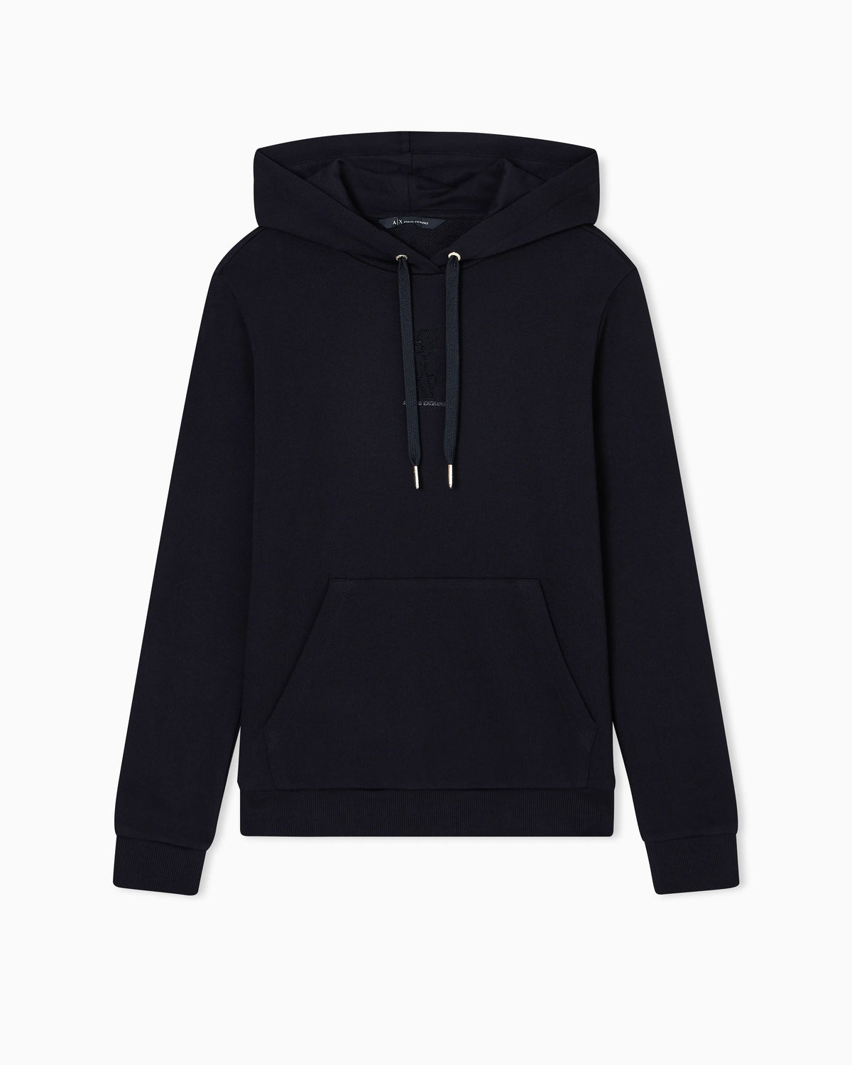 Hoodie with small logo