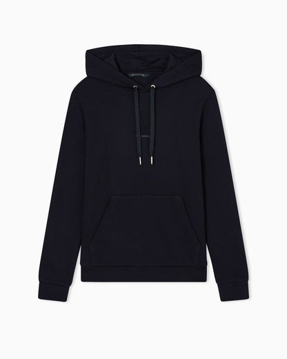 Hoodie with small logo