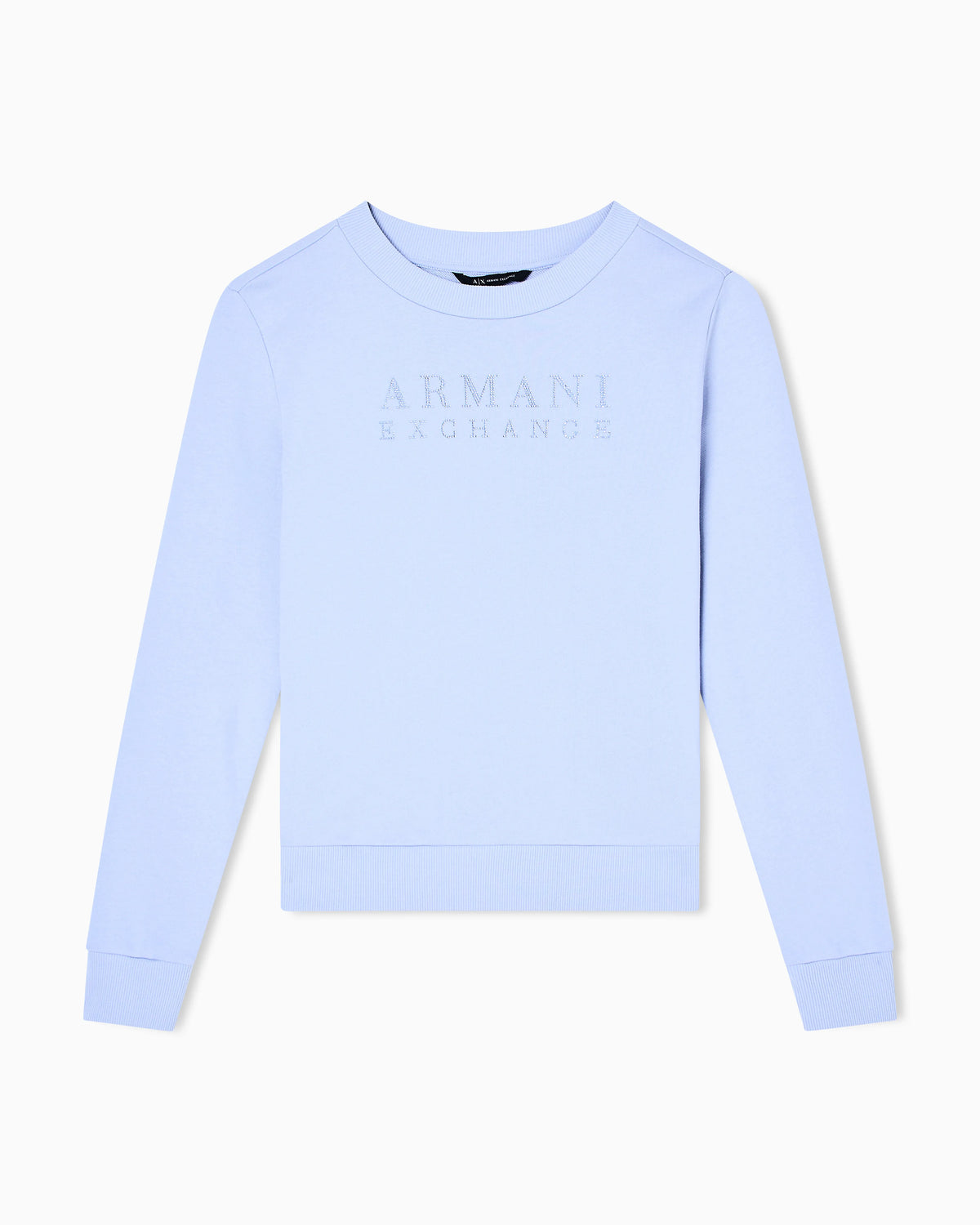 Crewneck sweatshirt with small logo
