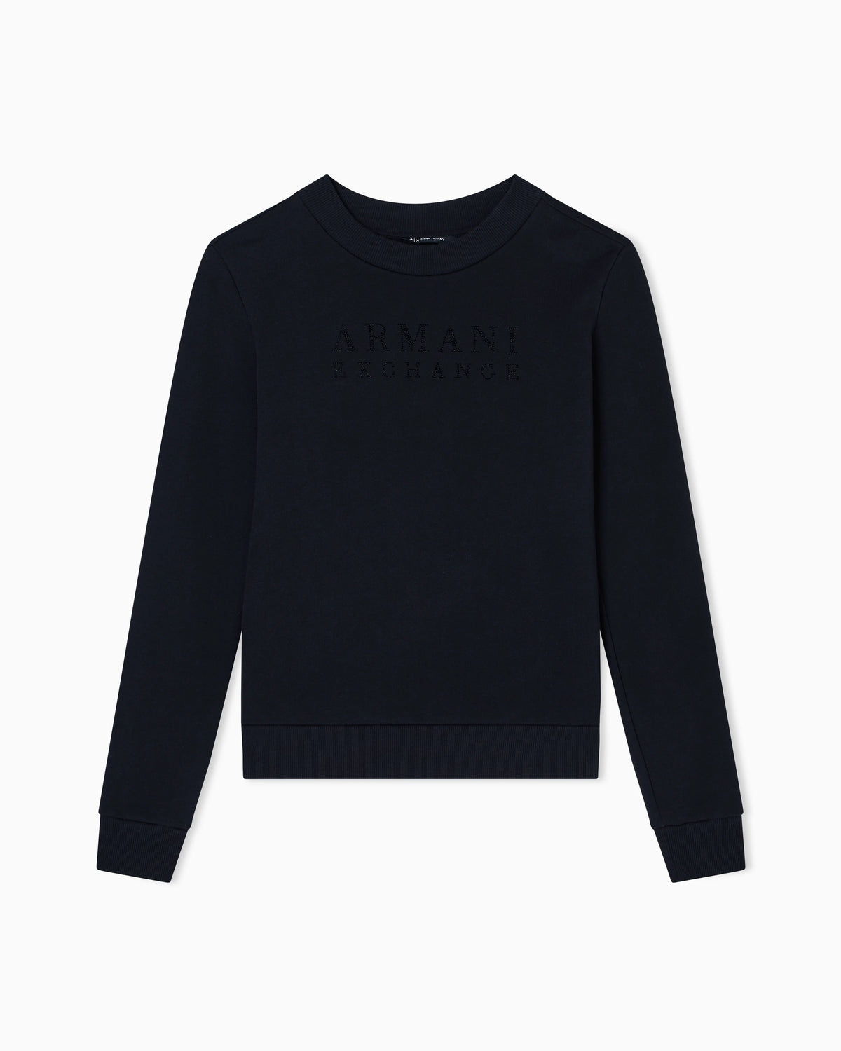 Crewneck sweatshirt with small logo