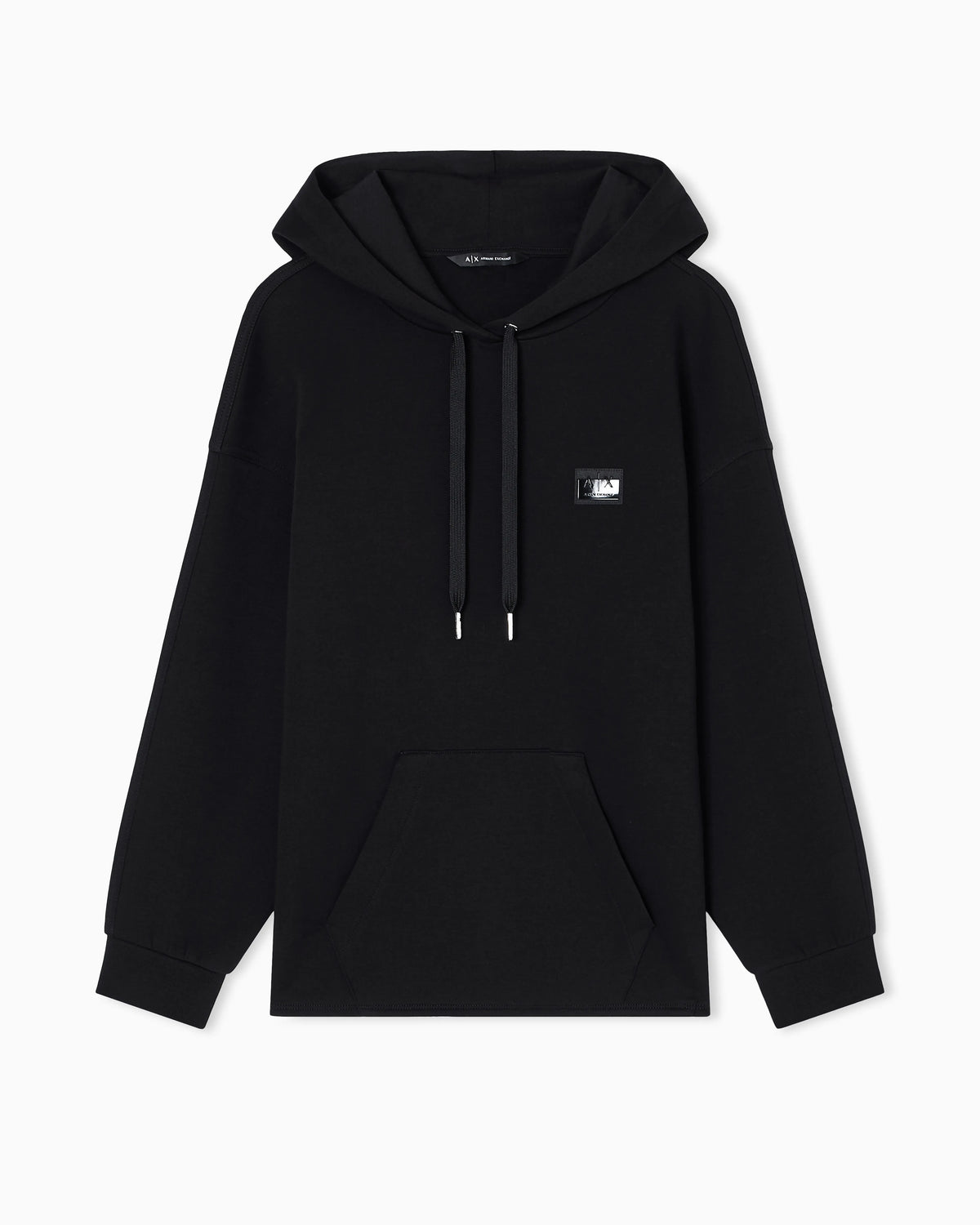 Hoodie with small logo