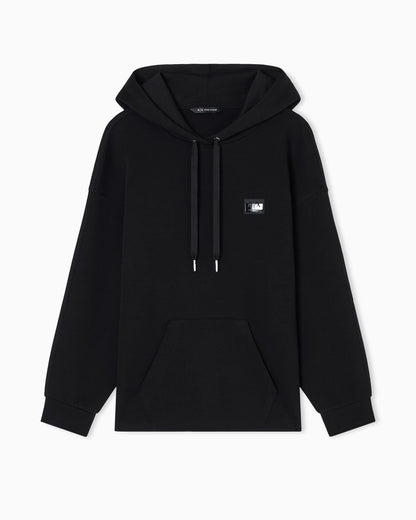 Hoodie with small logo