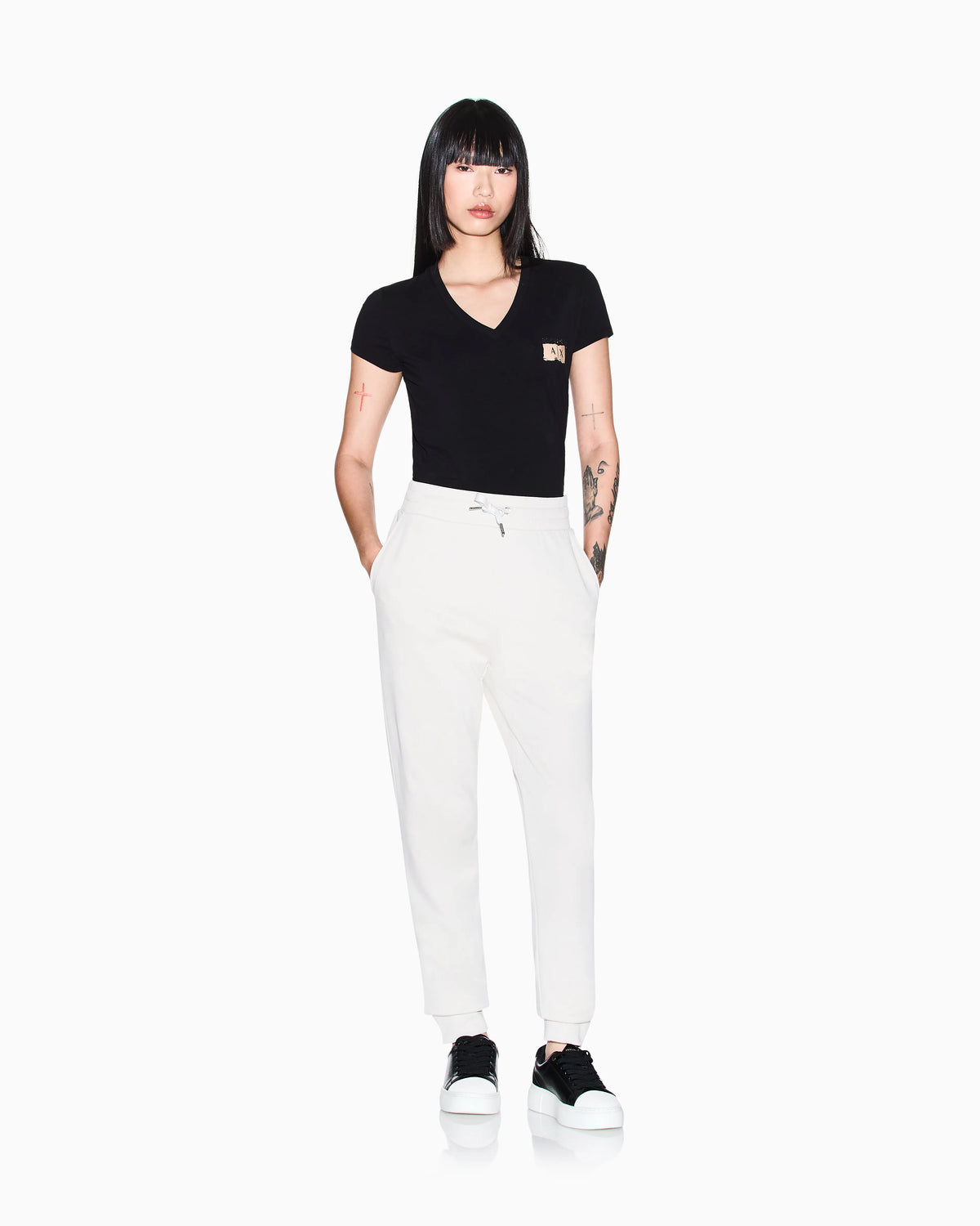Relaxed fit trousers