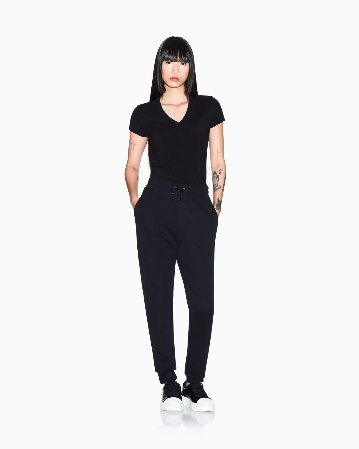 Relaxed fit trousers