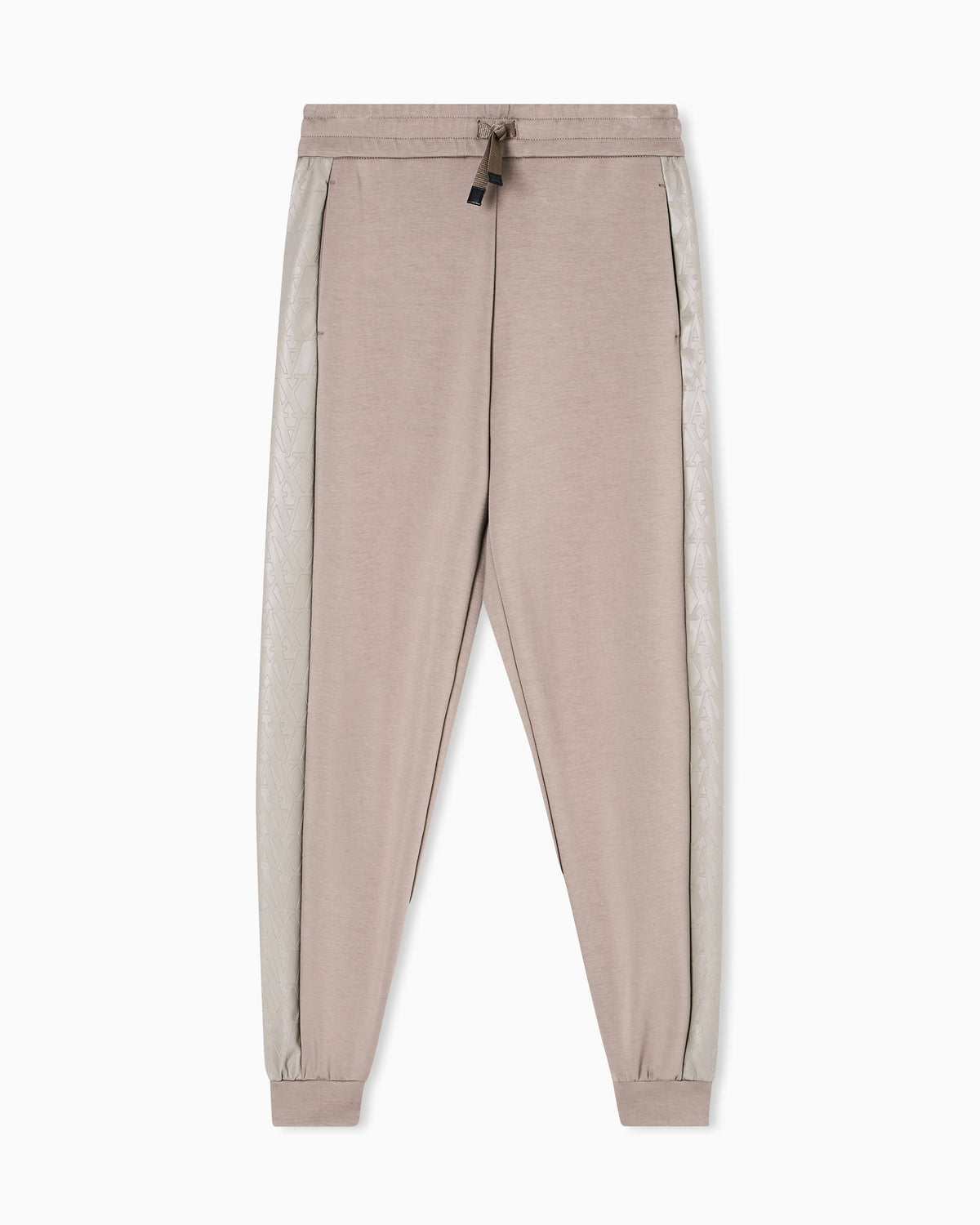 Jogger pants with side insert