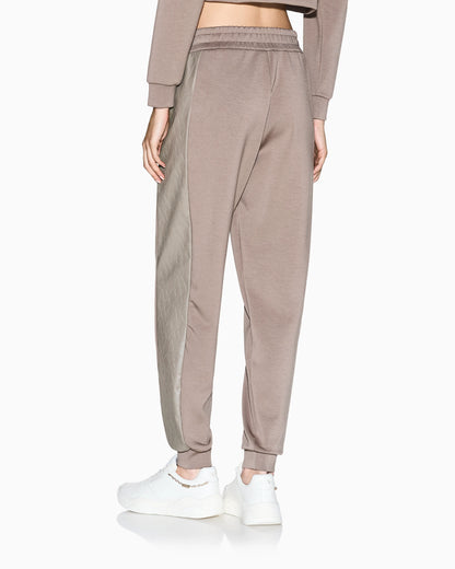 Jogger pants with side insert