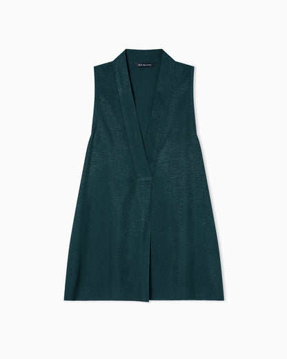 Textured fabric top