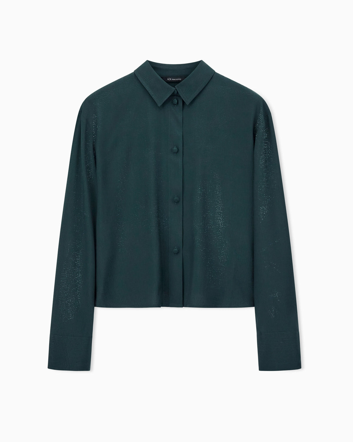 Shirt in voile with light accents