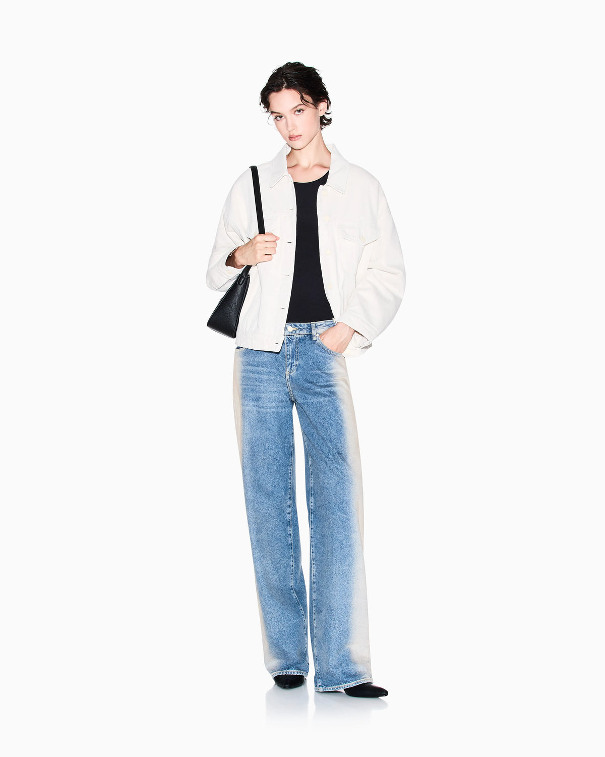 Oversized denim jacket