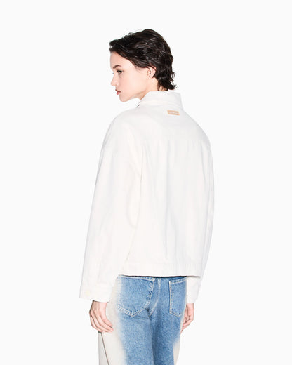 Oversized denim jacket