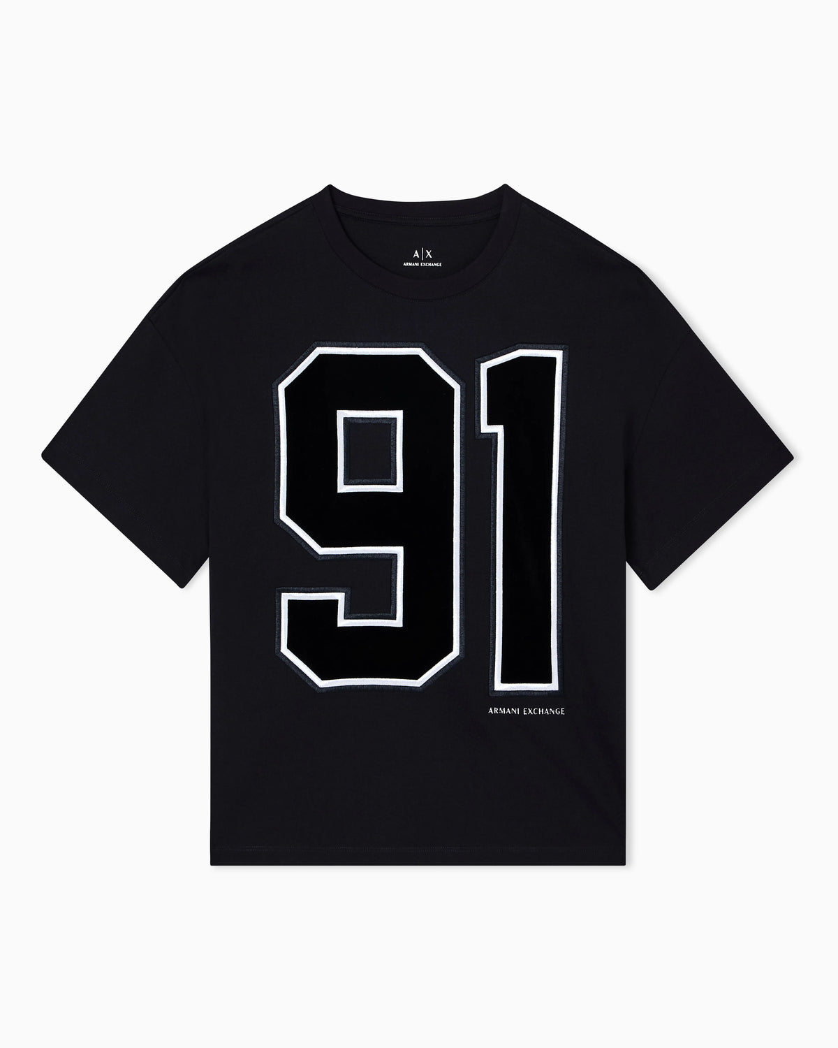 Oversized T-shirt with number 91