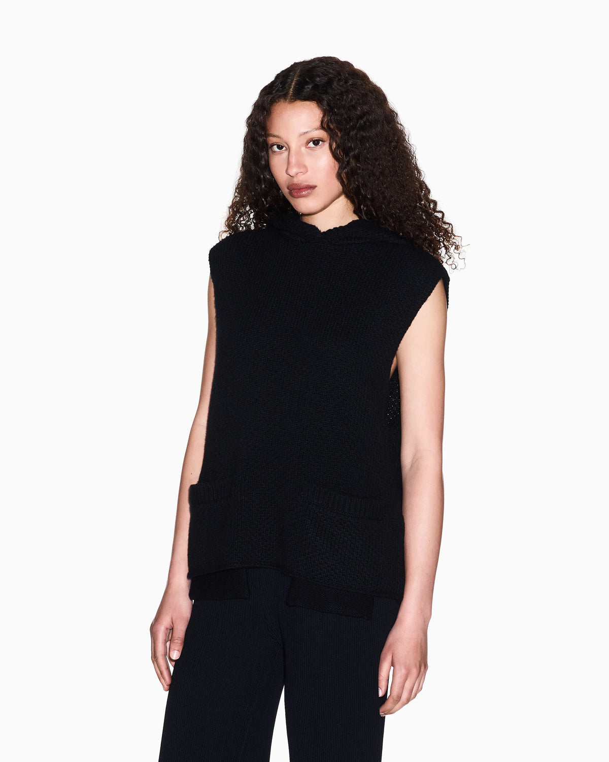 Knitted vest