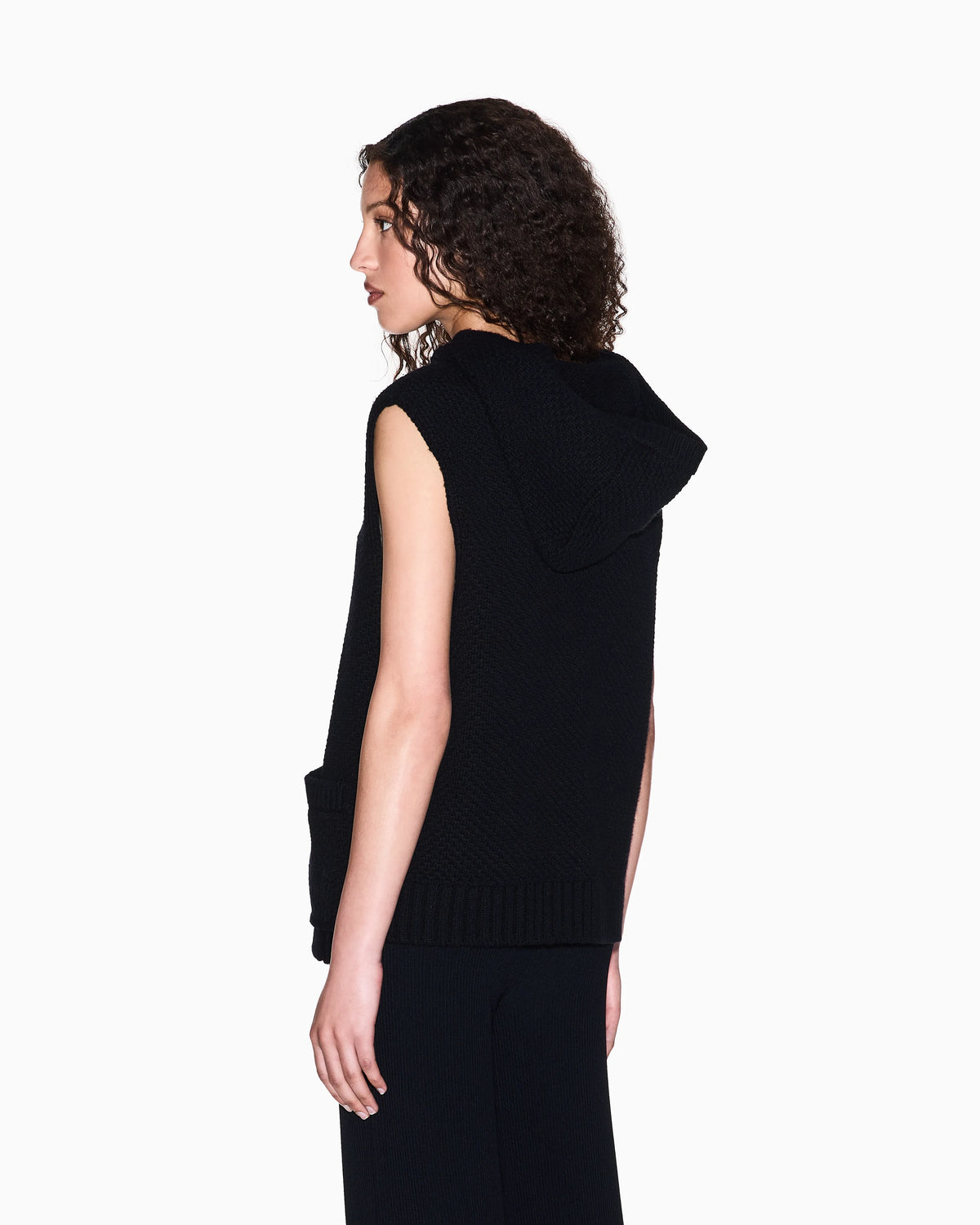 Knitted vest
