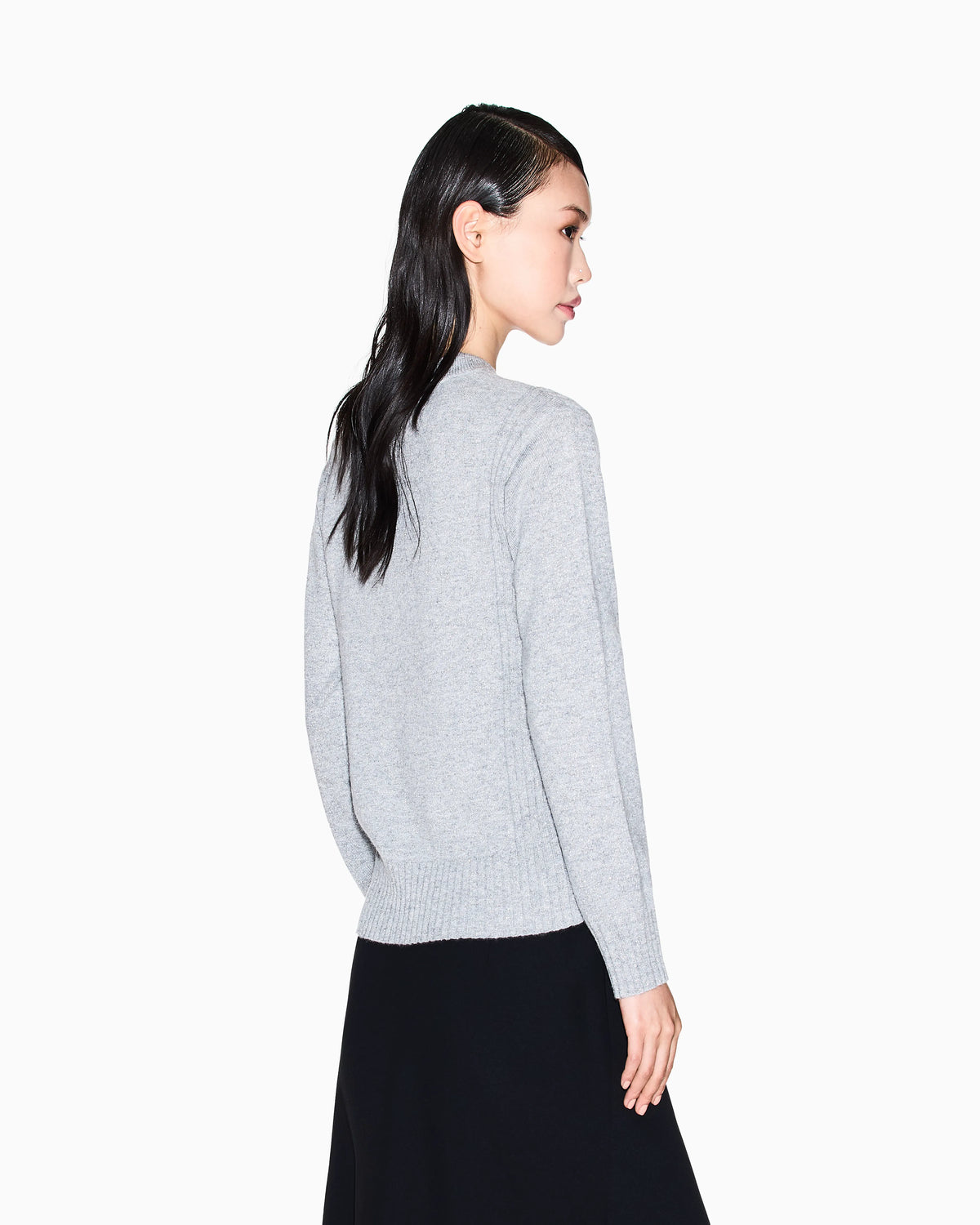 Regular fit crew neck sweater