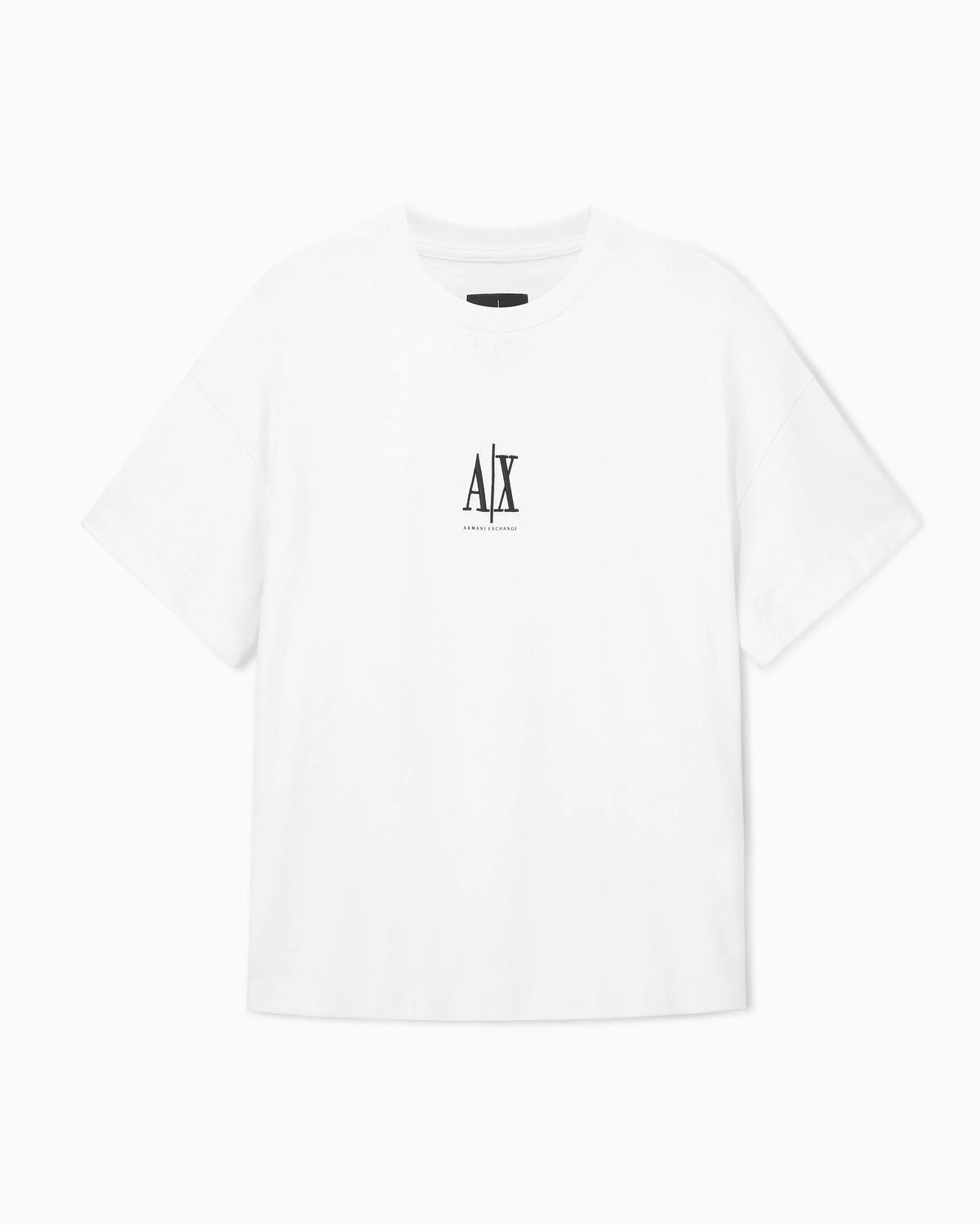 Boxy fit t-shirt in heavy cotton jersey with logo Icon