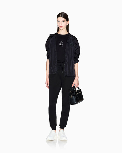 Boxy fit t-shirt in heavy cotton jersey with logo Icon