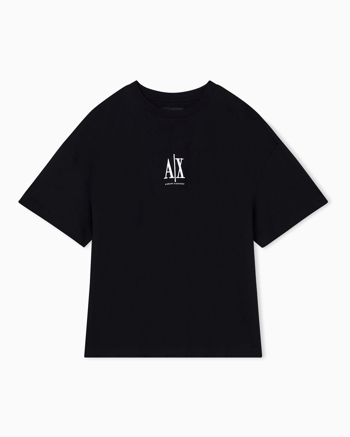 Boxy fit t-shirt in heavy cotton jersey with logo Icon
