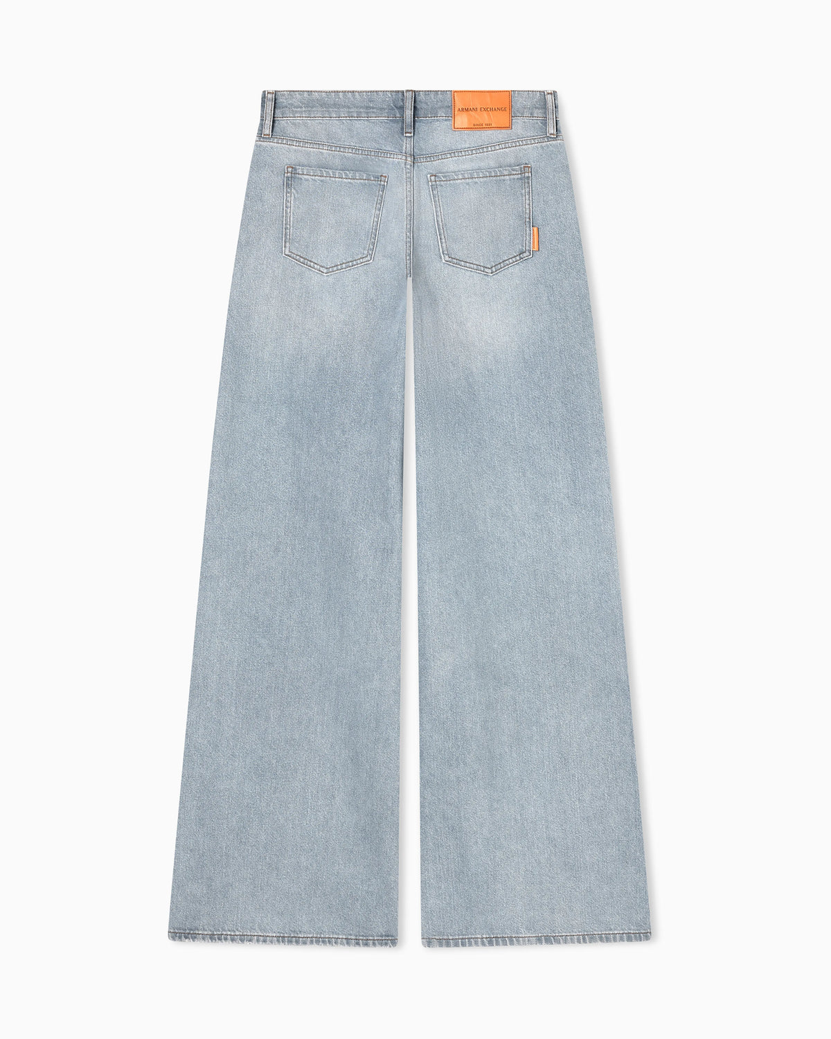 Loose Fit Denim Gray Used Jeans