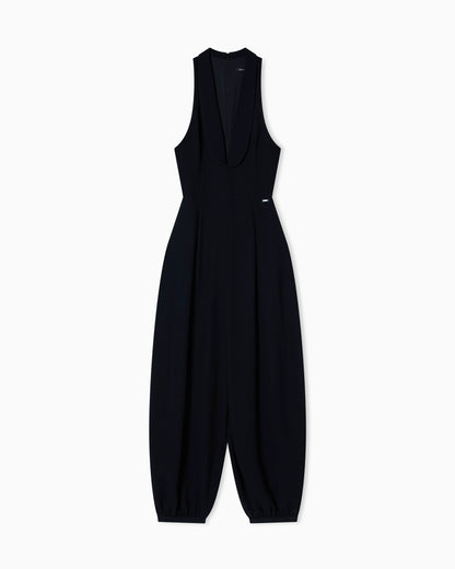 V-neck jumpsuit