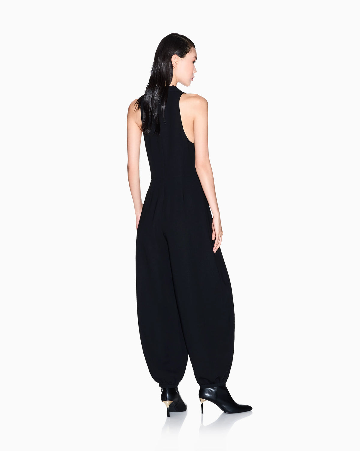 V-neck jumpsuit