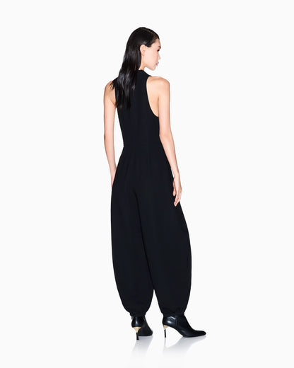 V-neck jumpsuit